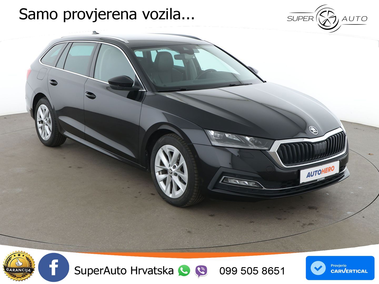 Škoda Octavia Combi 2.0 TDI (150 KS) DSG LED+GR SJED+ACC
