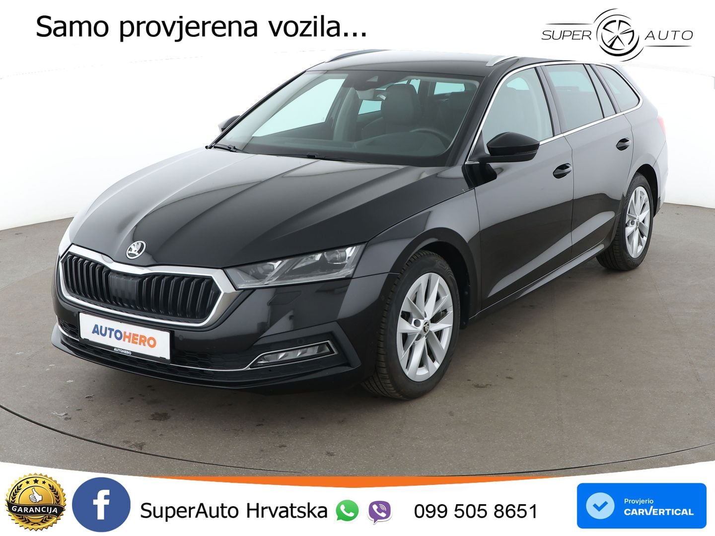 Škoda Octavia Combi 2.0 TDI (150 KS) DSG LED+GR SJED+ACC