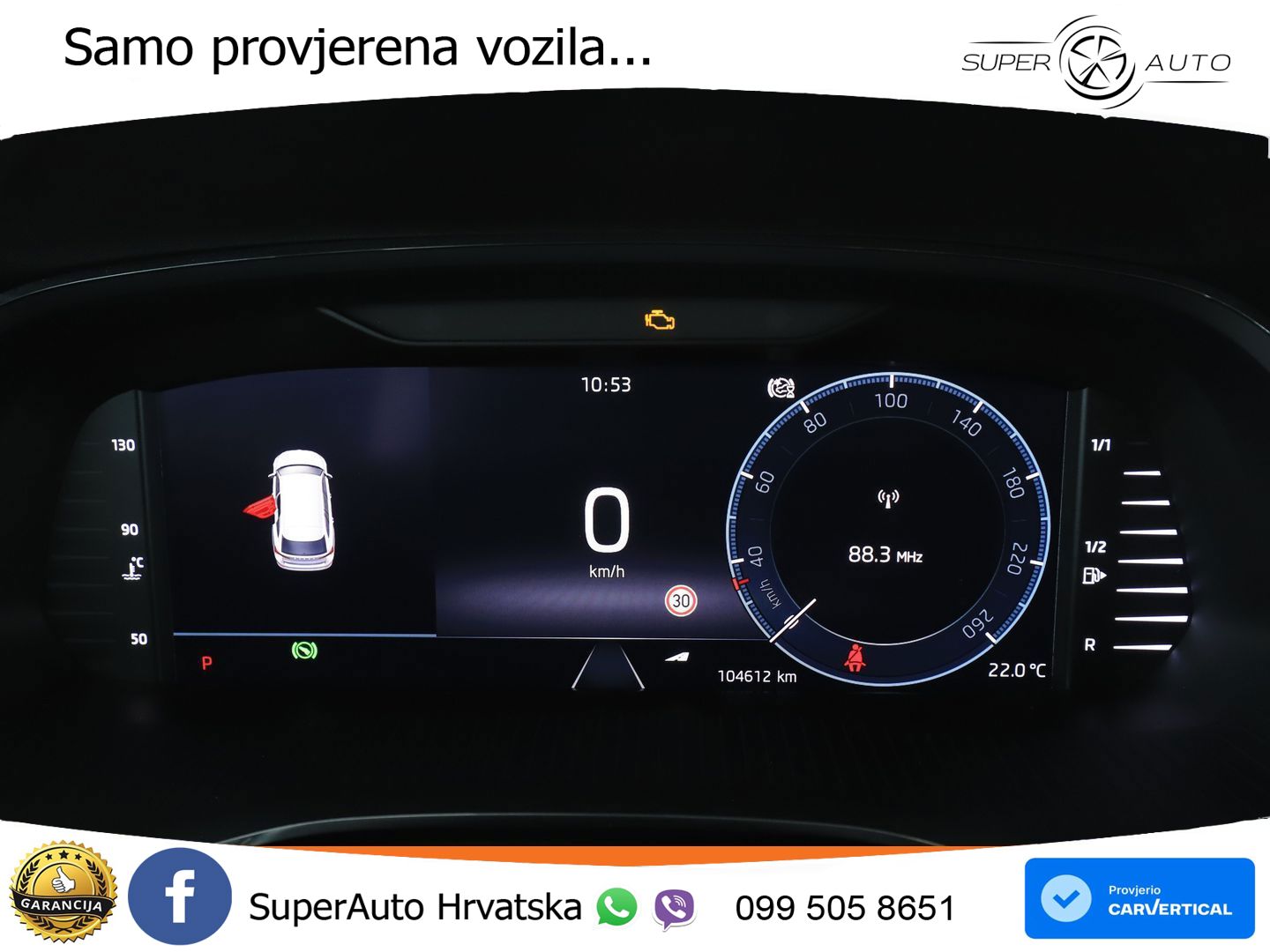 Škoda Octavia Combi 2.0 TDI (150 KS) DSG LED+GR SJED+ACC