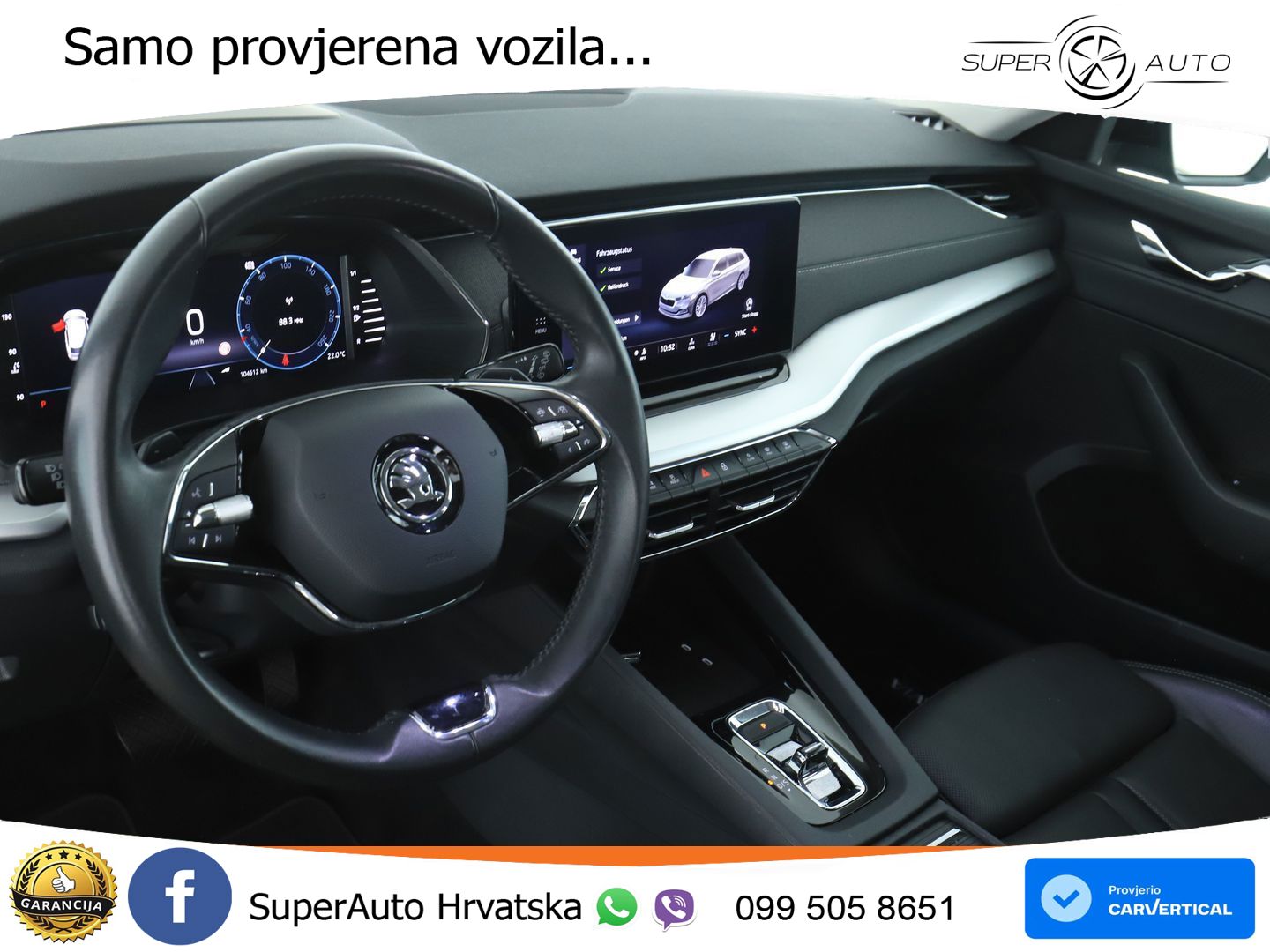 Škoda Octavia Combi 2.0 TDI (150 KS) DSG LED+GR SJED+ACC