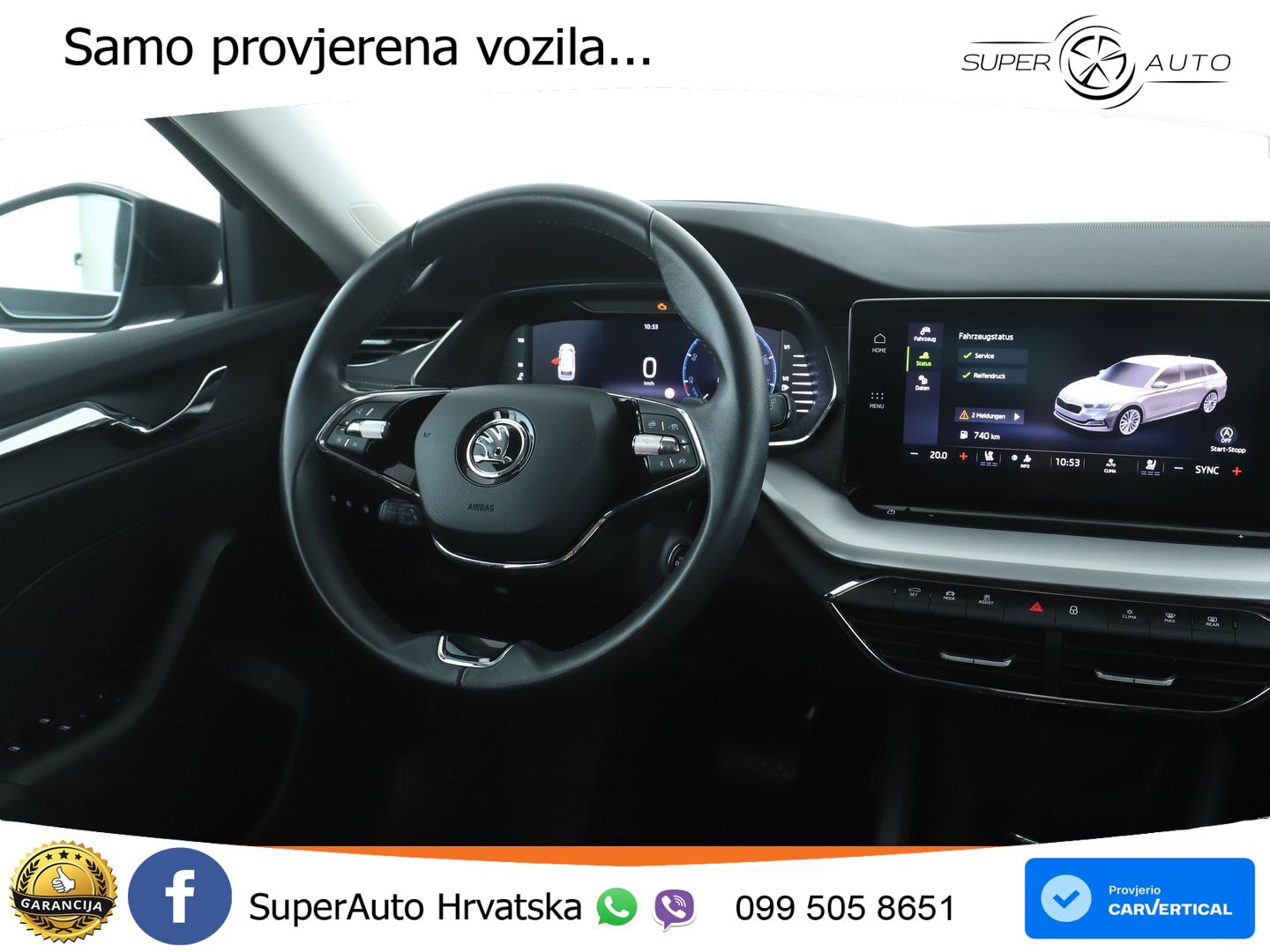Škoda Octavia Combi 2.0 TDI (150 KS) DSG LED+GR SJED+ACC