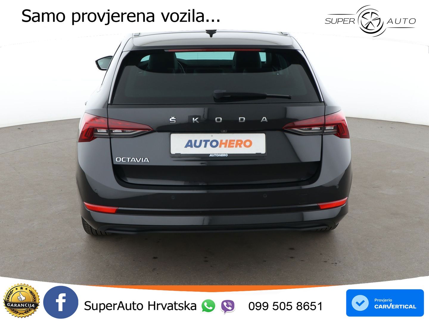 Škoda Octavia Combi 2.0 TDI (150 KS) DSG LED+GR SJED+ACC