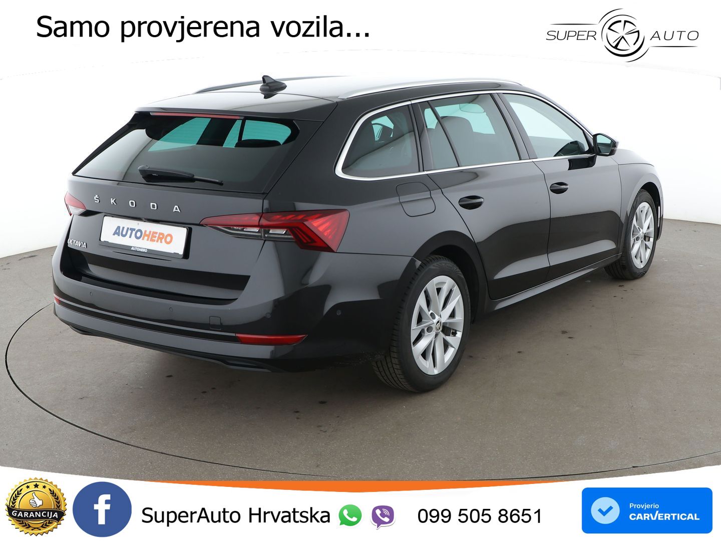 Škoda Octavia Combi 2.0 TDI (150 KS) DSG LED+GR SJED+ACC