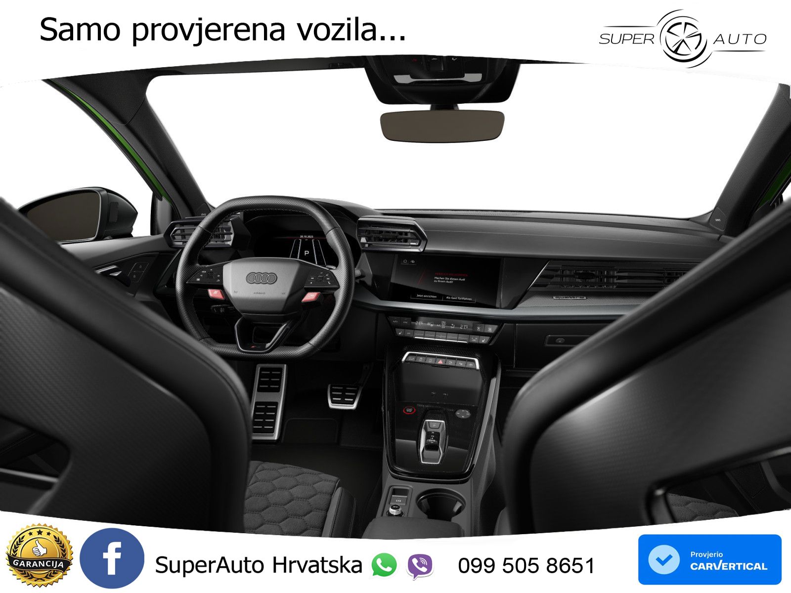 Audi RS3 Sportback 2.5 TFSI (400 KS) quattro S tronic LED+GR SJED+ACC