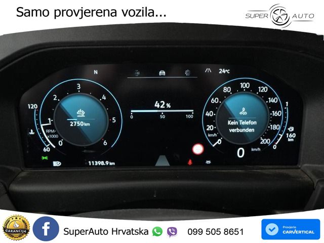 Volkswagen T7 Transporter Kasten 2.0 TDI LR L2H1/LED/RFK/PD 110 KS