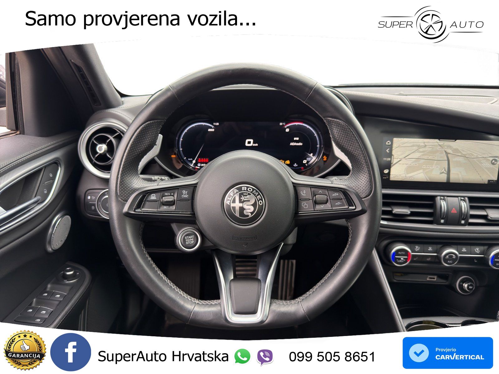 Alfa Romeo Giulia 2.2 MultiJet II (210 KS) Q4 Automatic LED+GR SJED+ACC