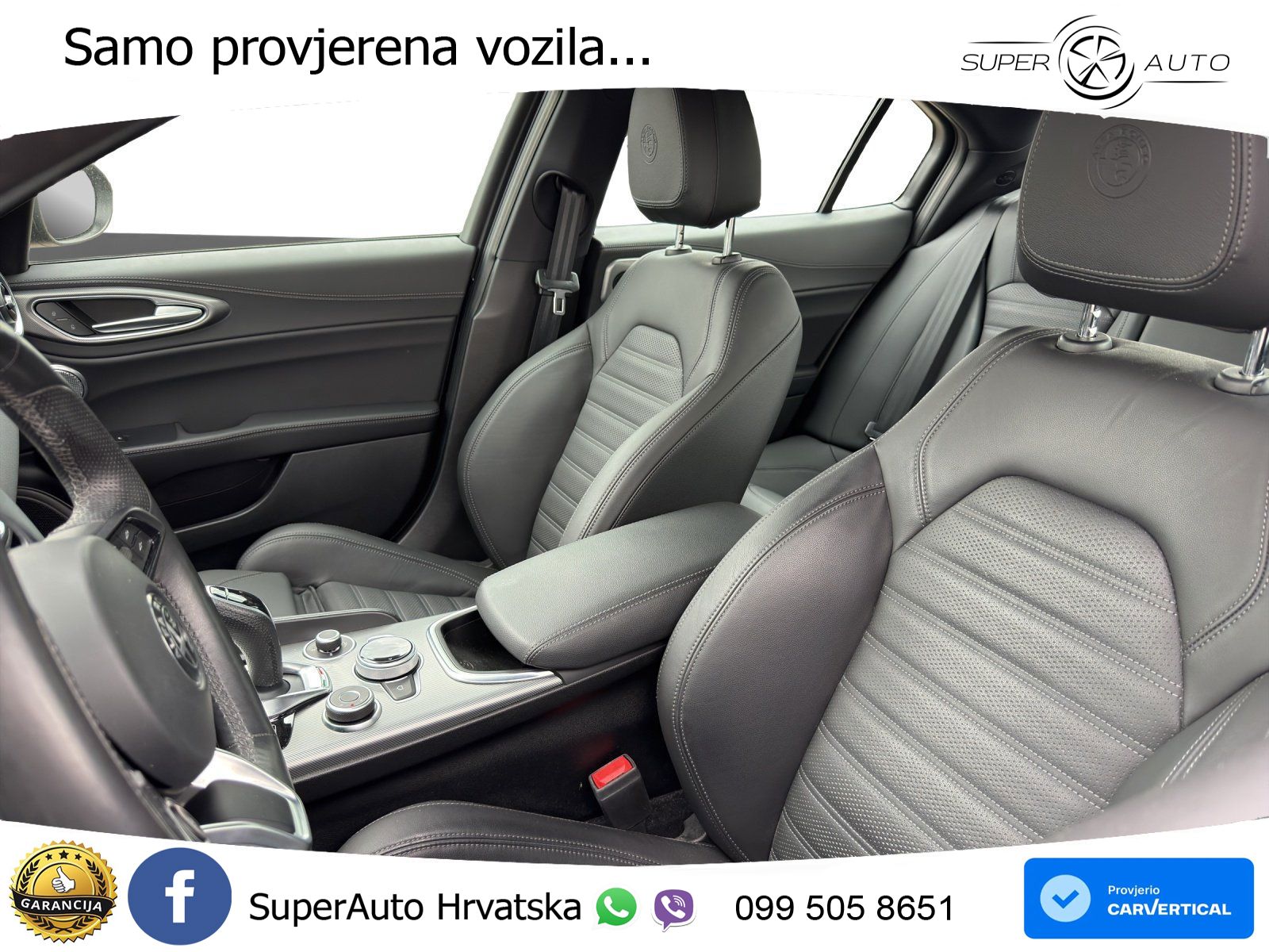 Alfa Romeo Giulia 2.2 MultiJet II (210 KS) Q4 Automatic LED+GR SJED+ACC