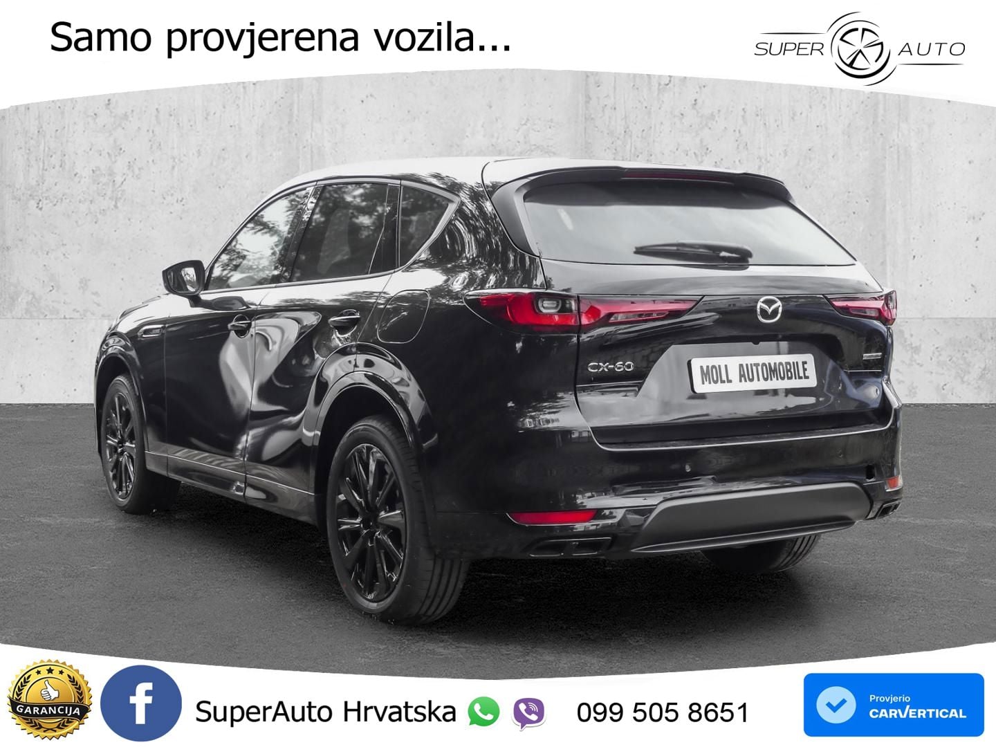 Mazda CX-60 3.3 e-Skyactiv D (200 KS) Automatic LED+GR SJED+ACC