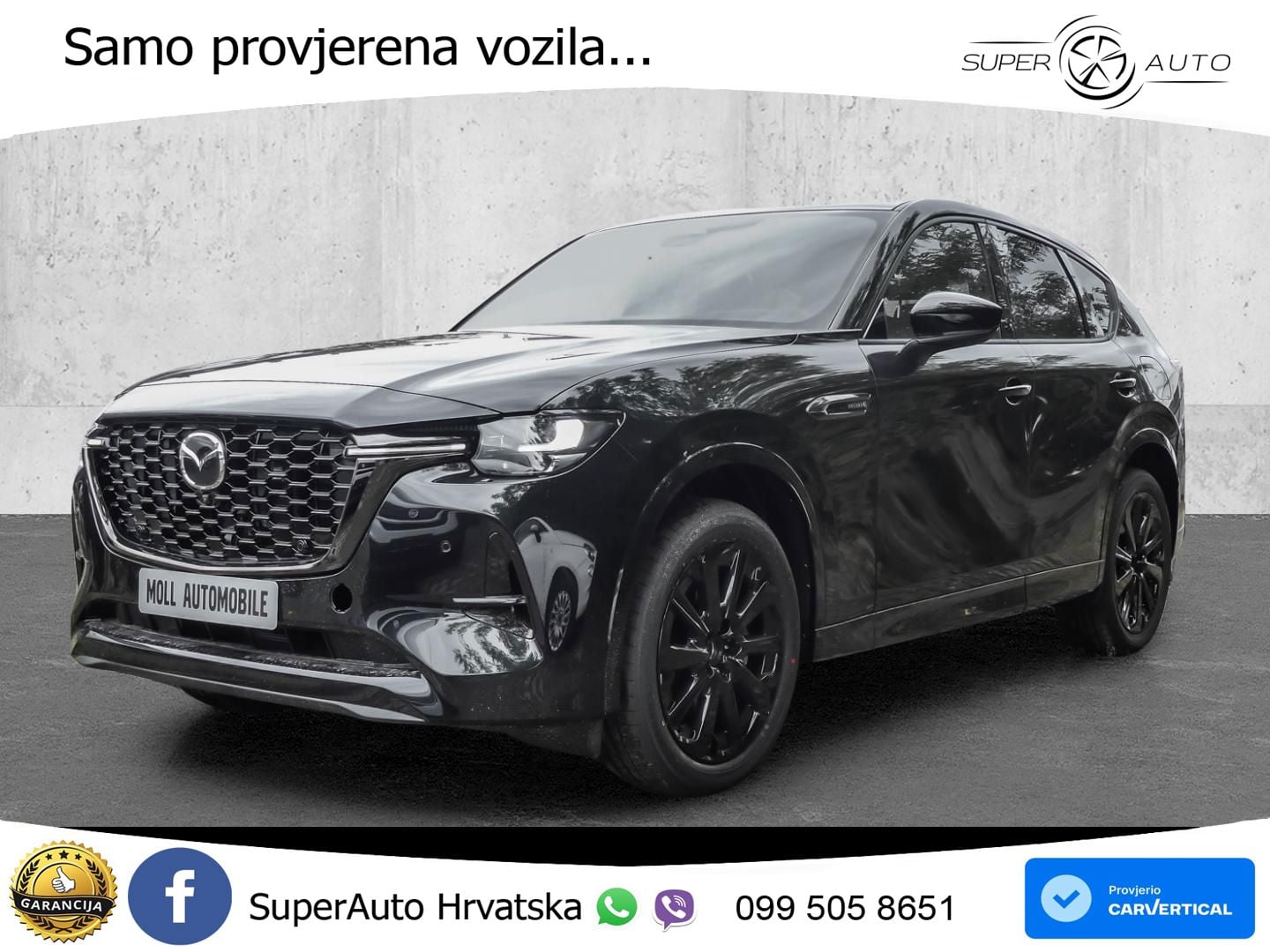 Mazda CX-60 3.3 e-Skyactiv D (200 KS) Automatic LED+GR SJED+ACC