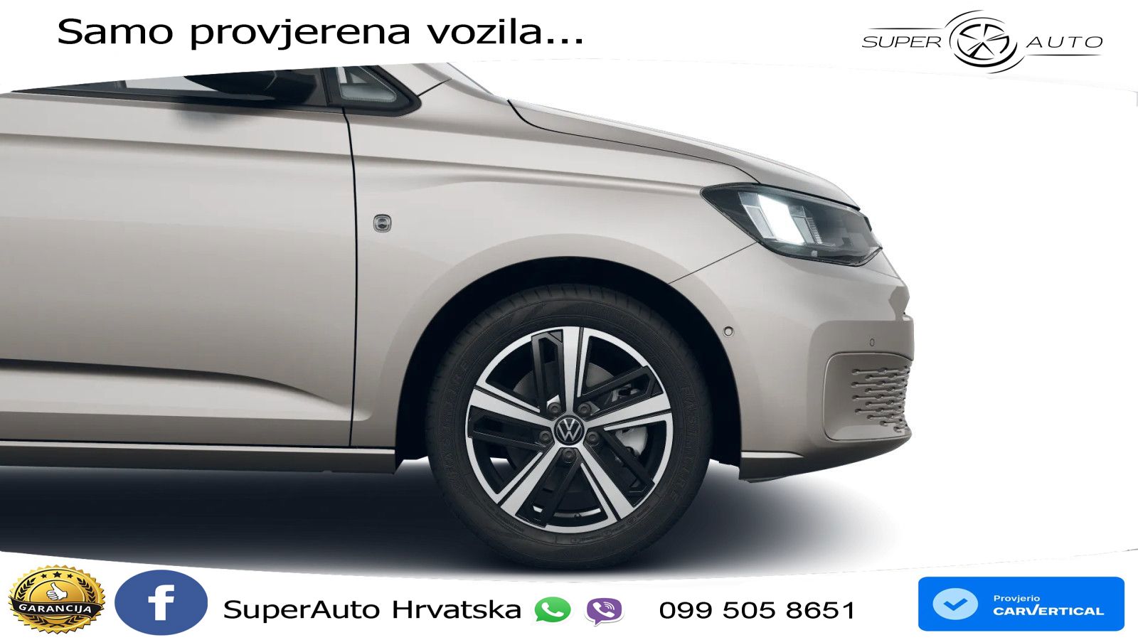 Volkswagen CADDY 1.5TSI ENERGY+NAVI+ACC+RFK+SHZ+PARKASSIST 116 KS