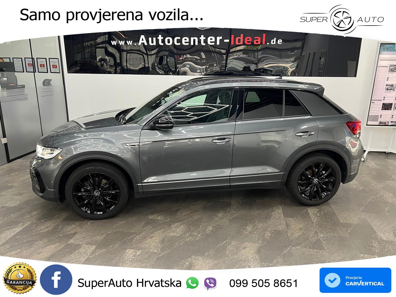 Volkswagen T-Roc 2.0 TSI (190 KS) 4M DSG R-Line MATRIX+GR SJED+KAM
