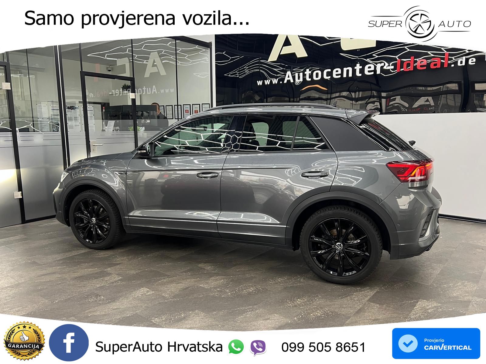 Volkswagen T-Roc 2.0 TSI (190 KS) 4M DSG R-Line MATRIX+GR SJED+KAM