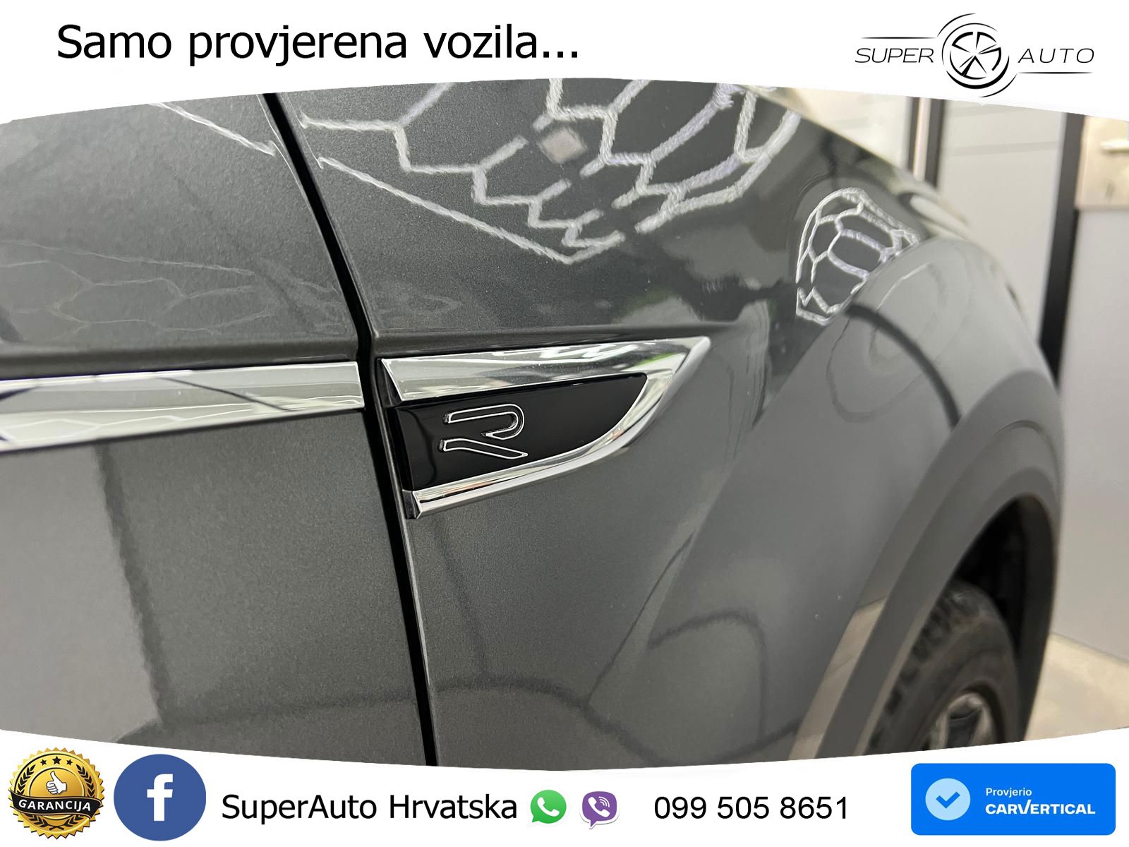 Volkswagen T-Roc 2.0 TSI (190 KS) 4M DSG R-Line MATRIX+GR SJED+KAM