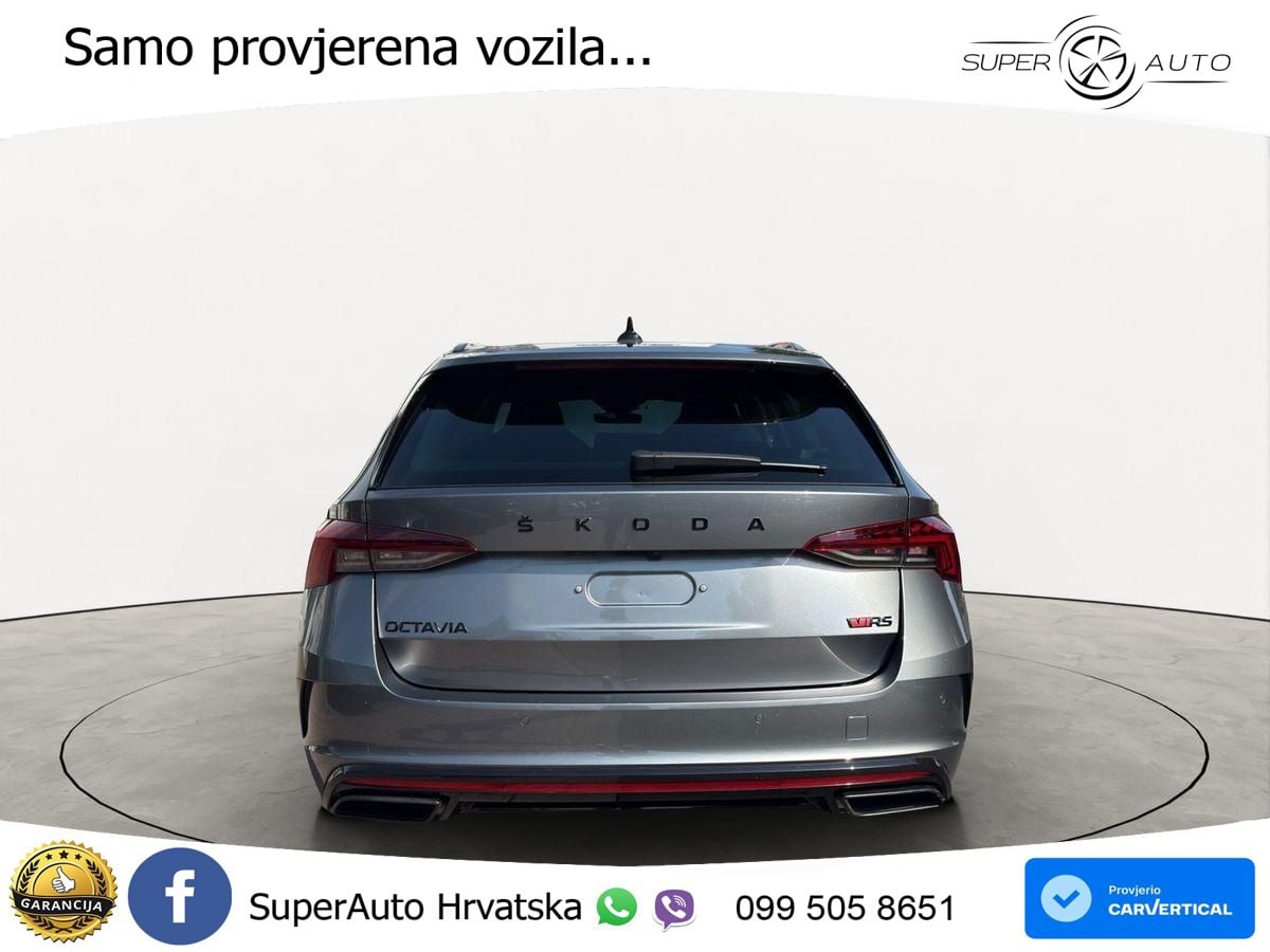 Škoda Octavia Combi RS 2.0 TDI (200 KS) DSG MATRIX+GR SJED+KAM