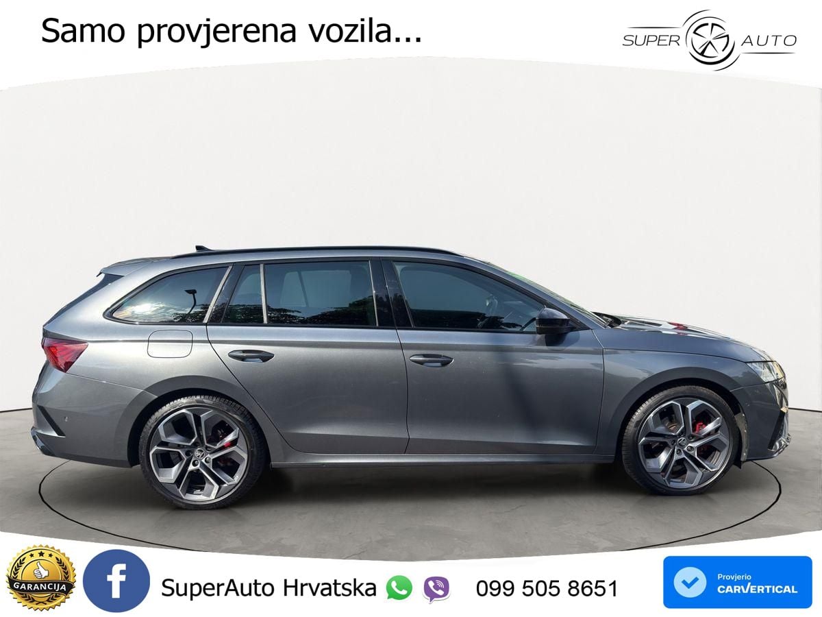 Škoda Octavia Combi RS 2.0 TDI (200 KS) DSG MATRIX+GR SJED+KAM