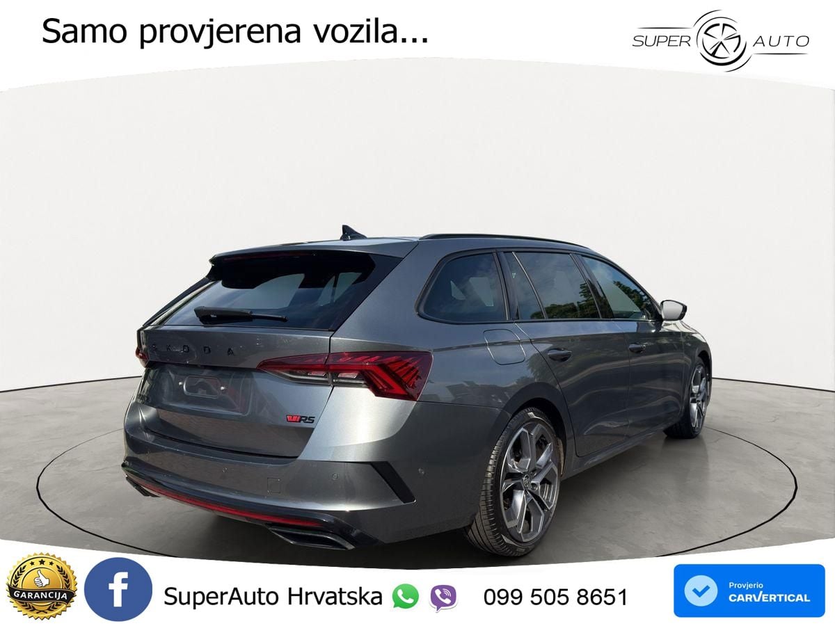 Škoda Octavia Combi RS 2.0 TDI (200 KS) DSG MATRIX+GR SJED+KAM