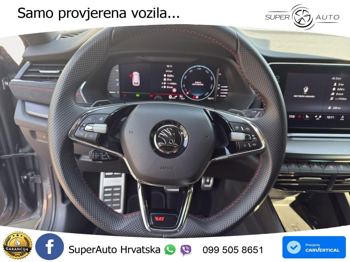 Škoda Octavia Combi RS 2.0 TDI (200 KS) DSG MATRIX+GR SJED+KAM
