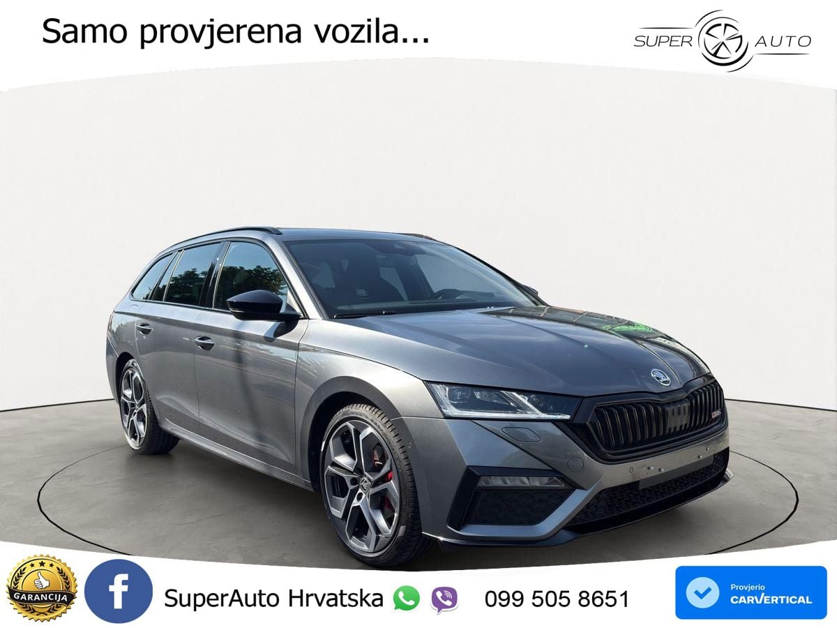 Škoda Octavia Combi RS 2.0 TDI (200 KS) DSG MATRIX+GR SJED+KAM