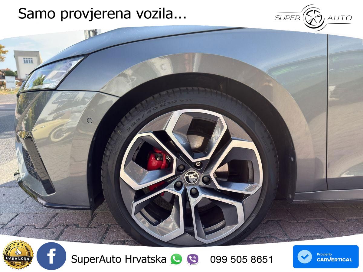 Škoda Octavia Combi RS 2.0 TDI (200 KS) DSG MATRIX+GR SJED+KAM