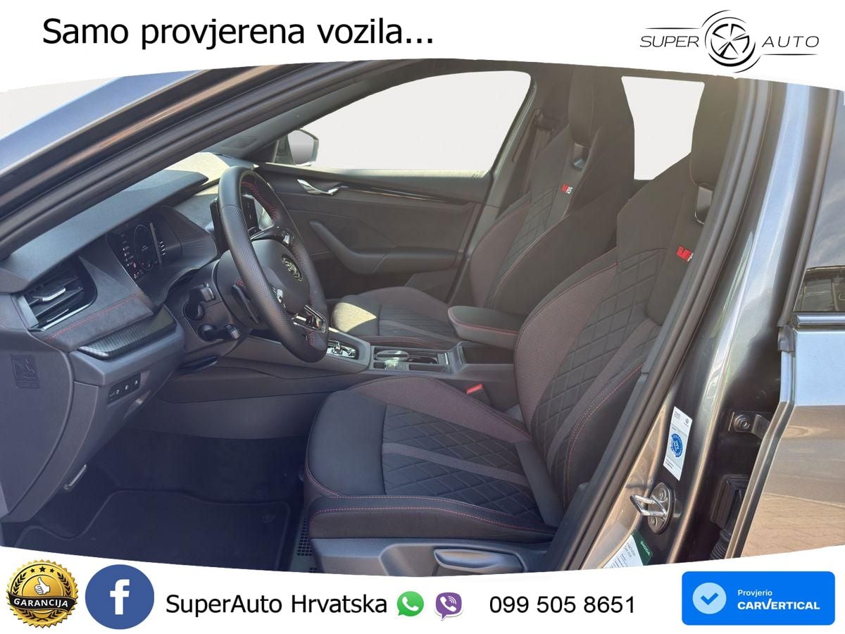 Škoda Octavia Combi RS 2.0 TDI (200 KS) DSG MATRIX+GR SJED+KAM