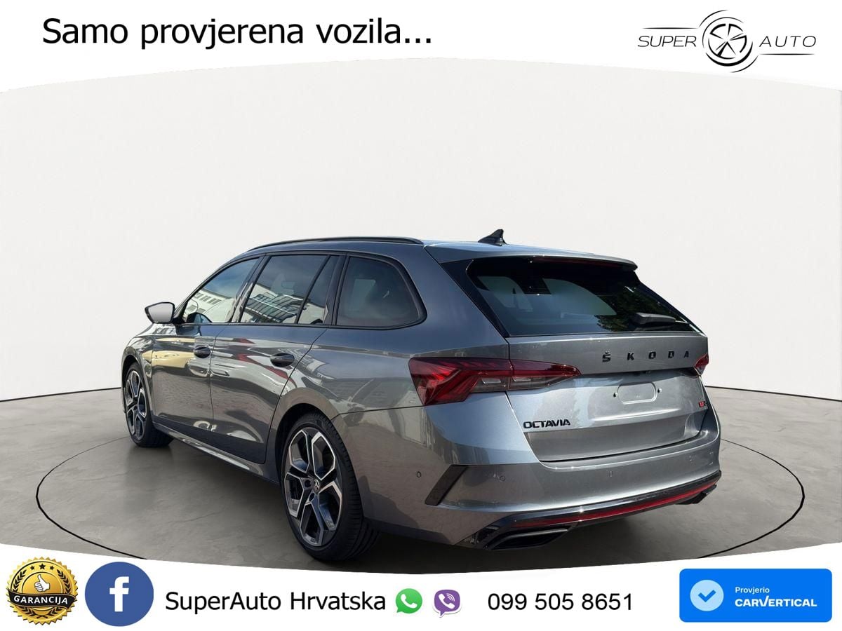 Škoda Octavia Combi RS 2.0 TDI (200 KS) DSG MATRIX+GR SJED+KAM