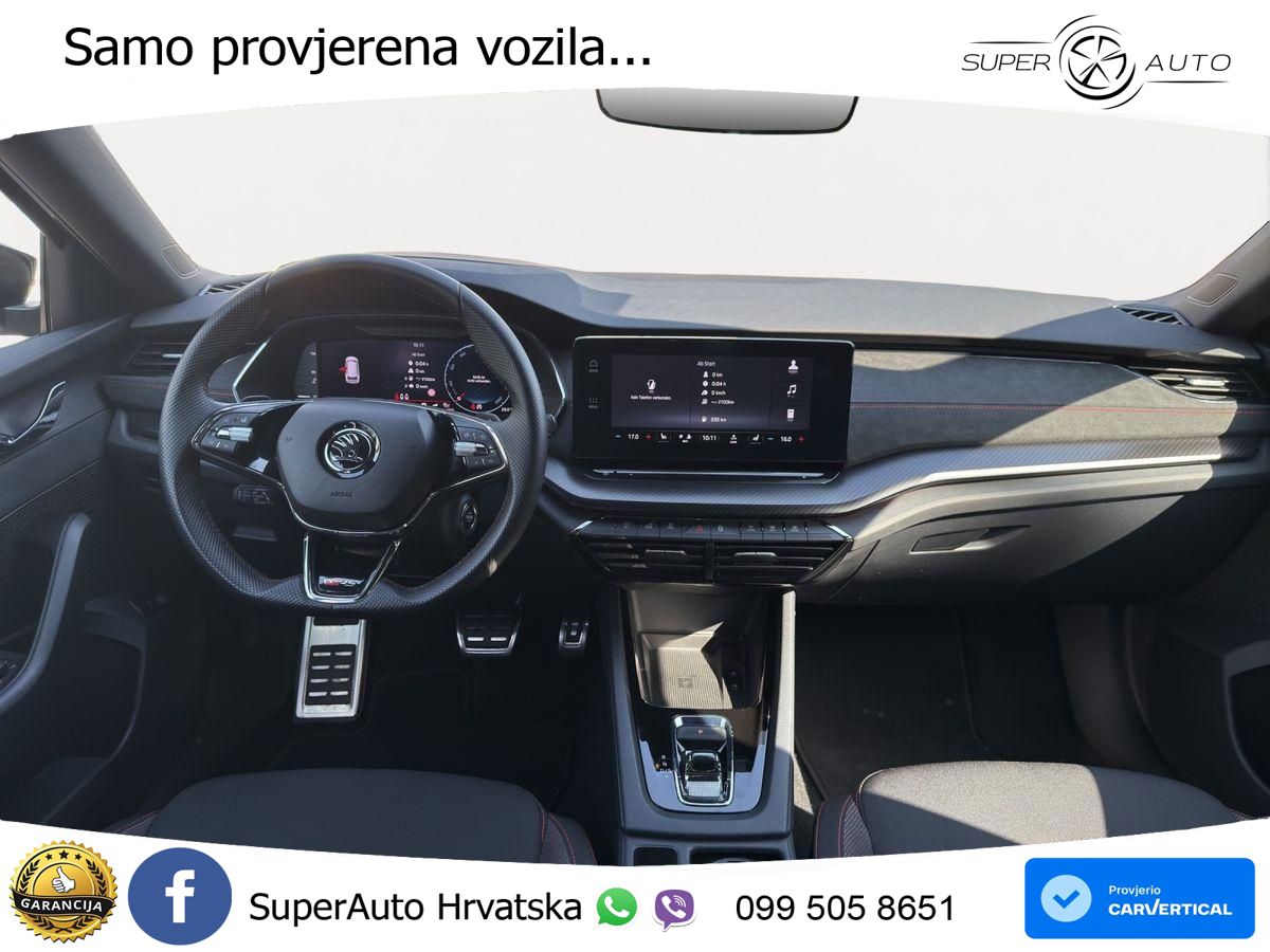 Škoda Octavia Combi RS 2.0 TDI (200 KS) DSG MATRIX+GR SJED+KAM