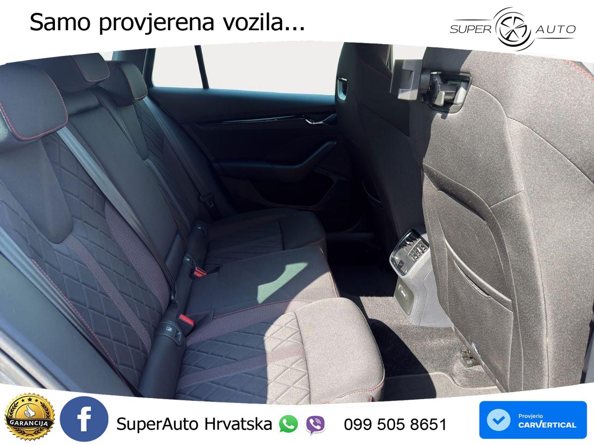 Škoda Octavia Combi RS 2.0 TDI (200 KS) DSG MATRIX+GR SJED+KAM