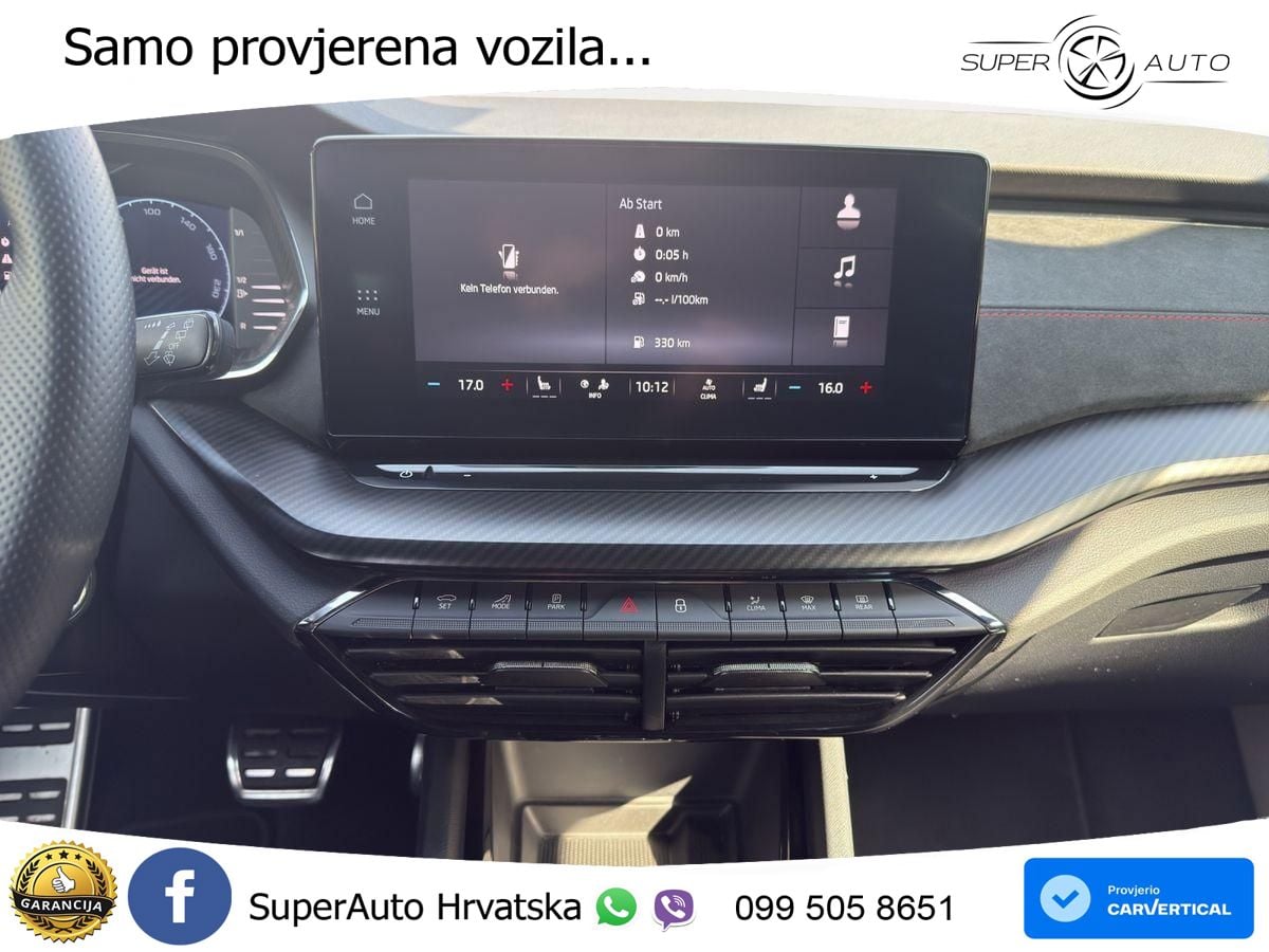 Škoda Octavia Combi RS 2.0 TDI (200 KS) DSG MATRIX+GR SJED+KAM
