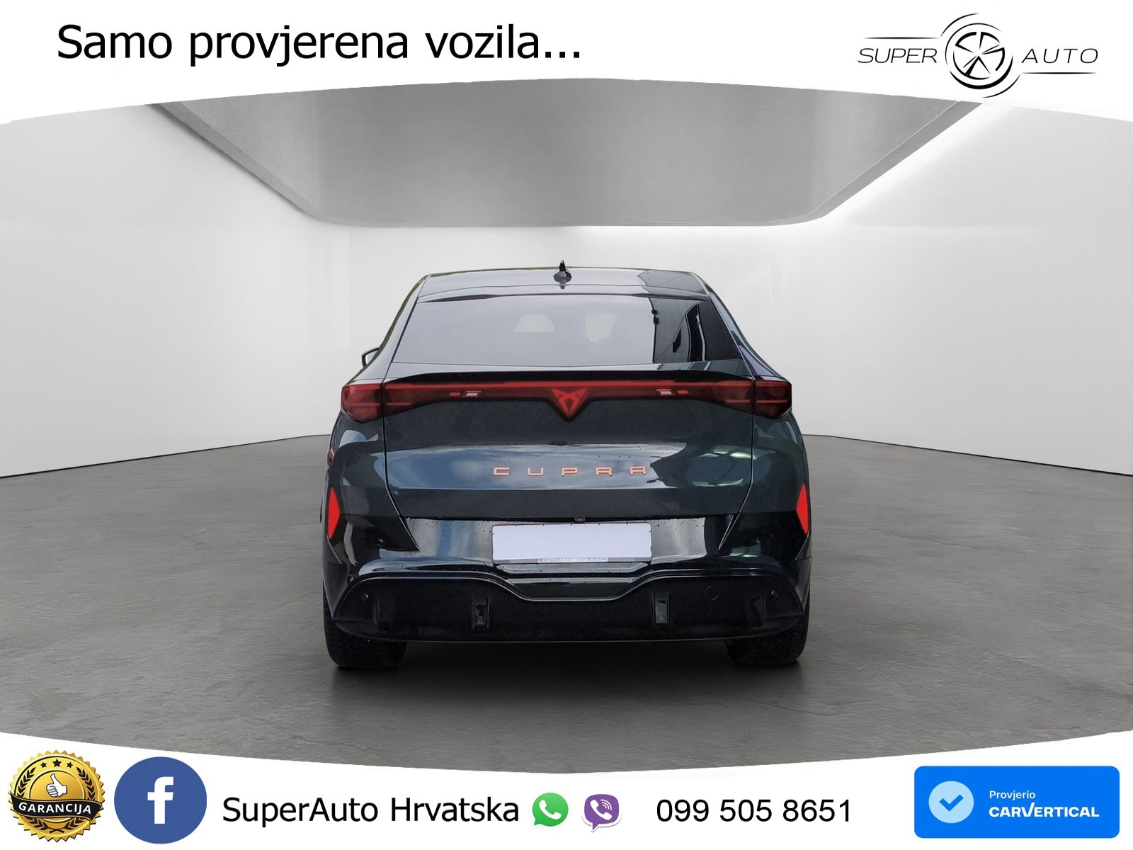 Cupra Tavascan 82 kWh (286 KS) LED+GR SJED+ACC
