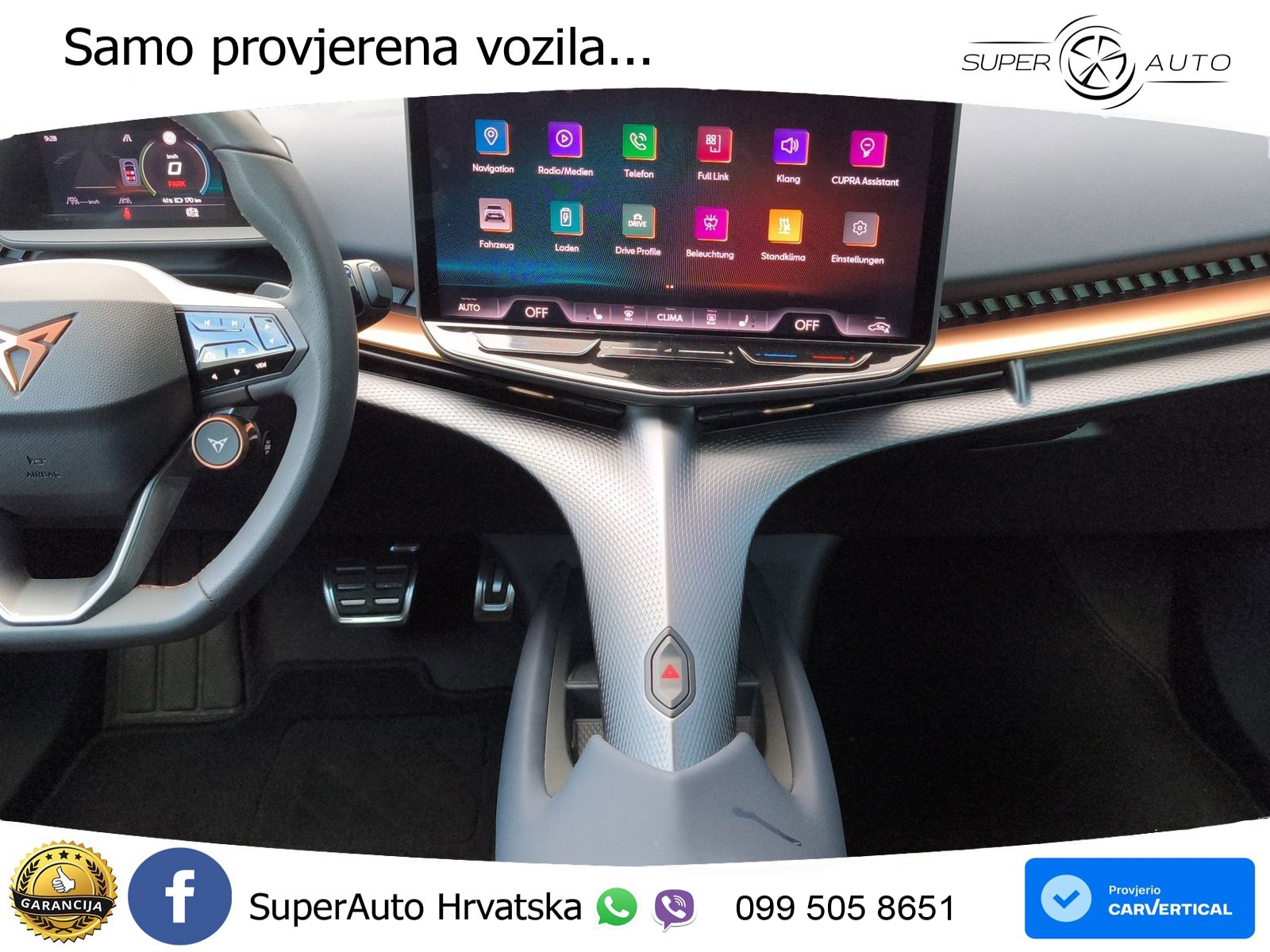 Cupra Tavascan 82 kWh (286 KS) LED+GR SJED+ACC