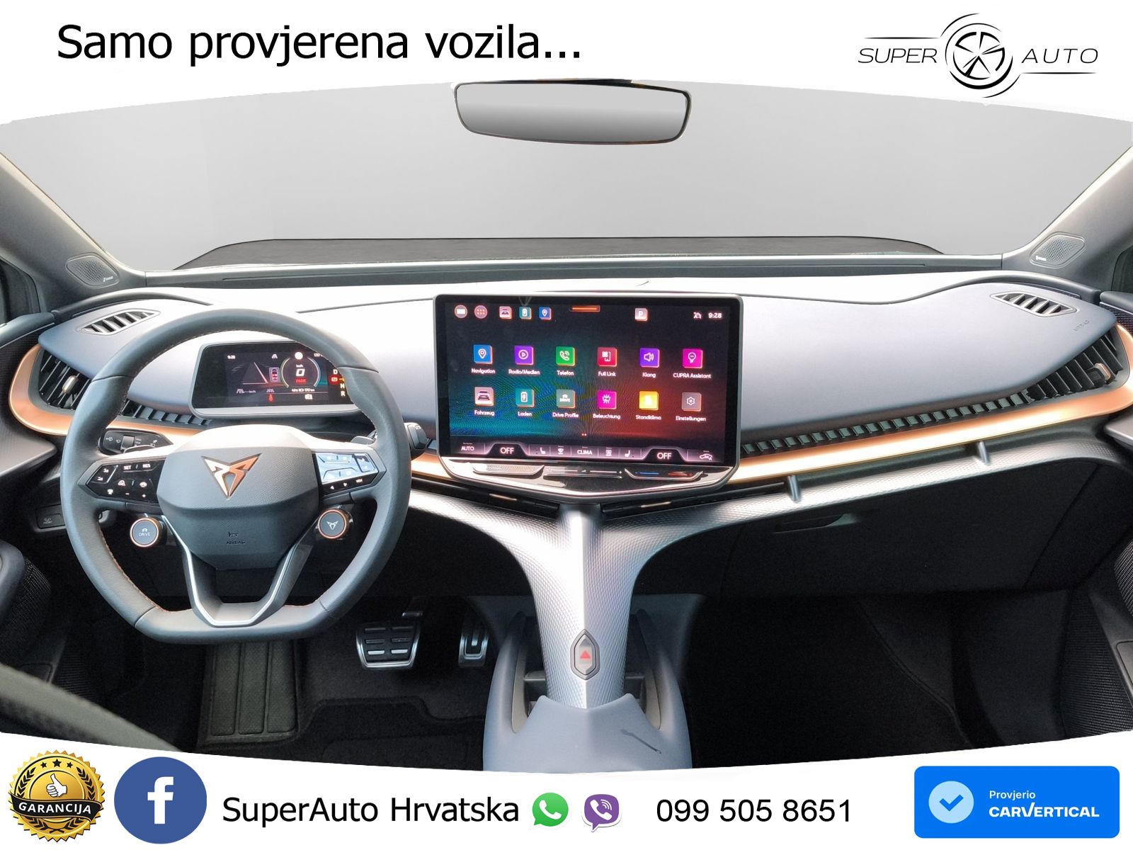 Cupra Tavascan 82 kWh (286 KS) LED+GR SJED+ACC