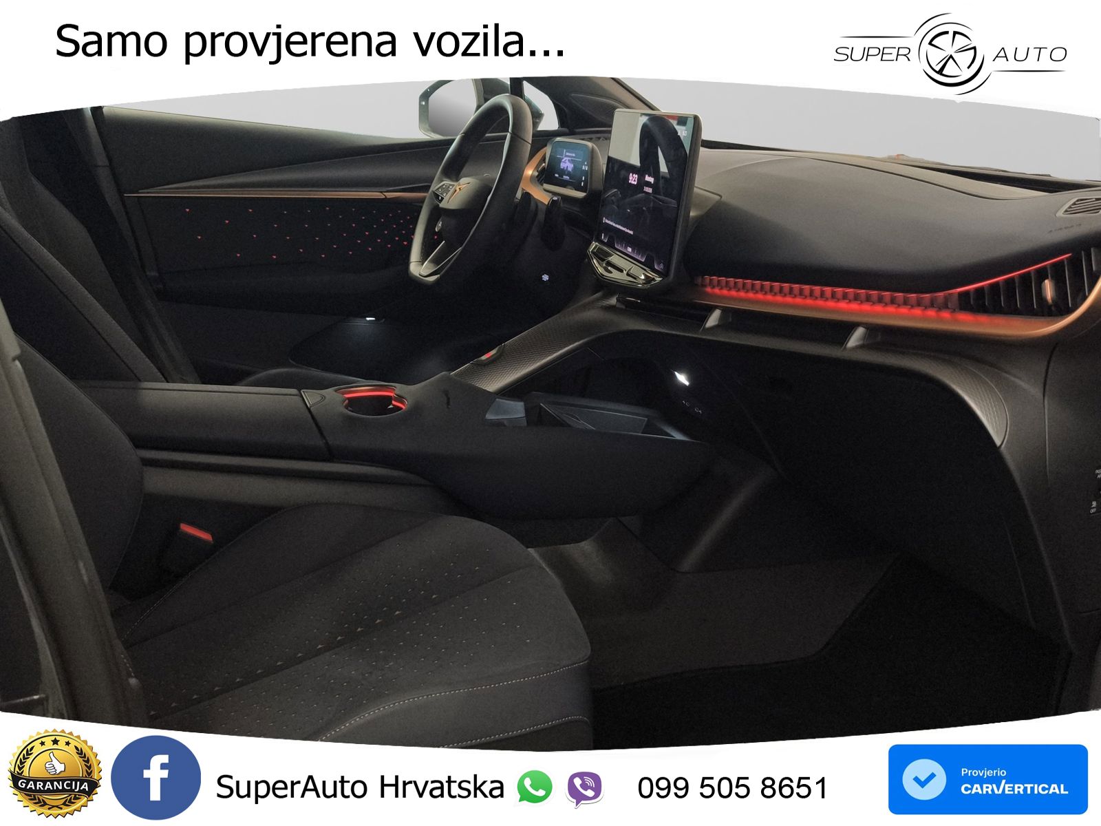 Cupra Tavascan 82 kWh (286 KS) LED+GR SJED+ACC