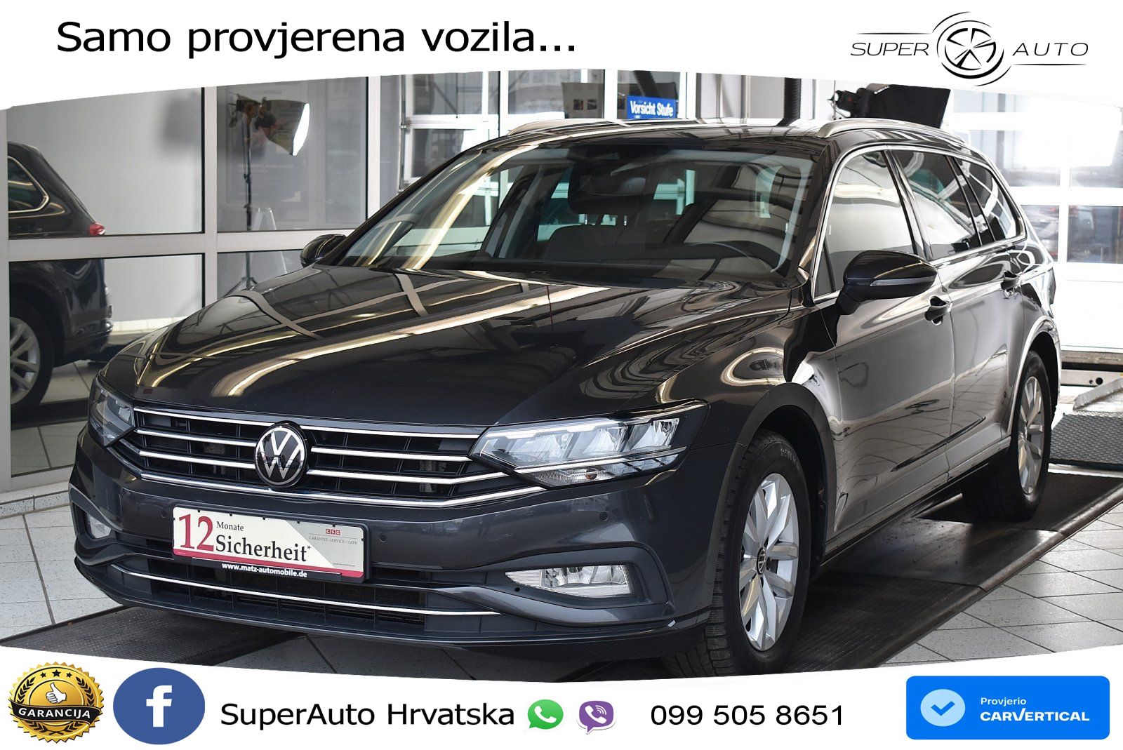 Volkswagen Passat Variant 2.0 TDI (150 KS) DSG LED+GR SJED+ACC