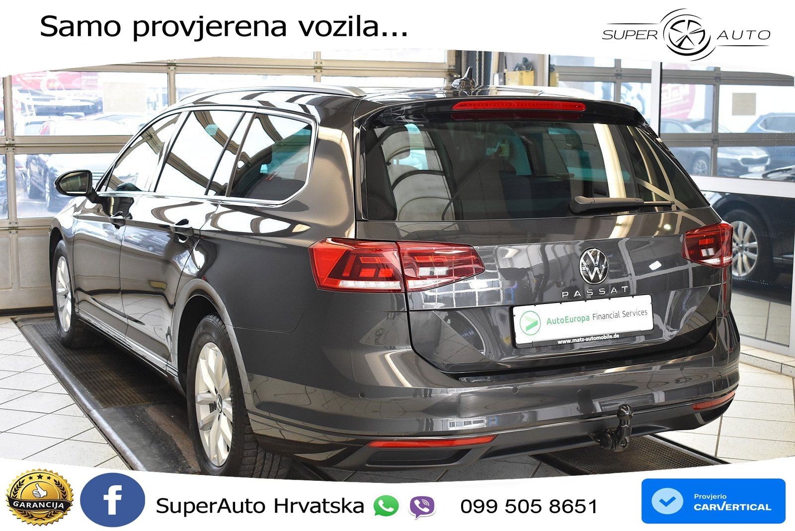 Volkswagen Passat Variant 2.0 TDI (150 KS) DSG LED+GR SJED+ACC