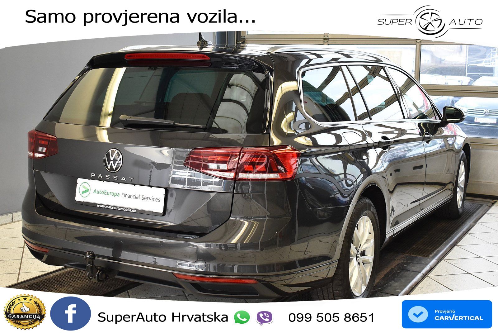 Volkswagen Passat Variant 2.0 TDI (150 KS) DSG LED+GR SJED+ACC