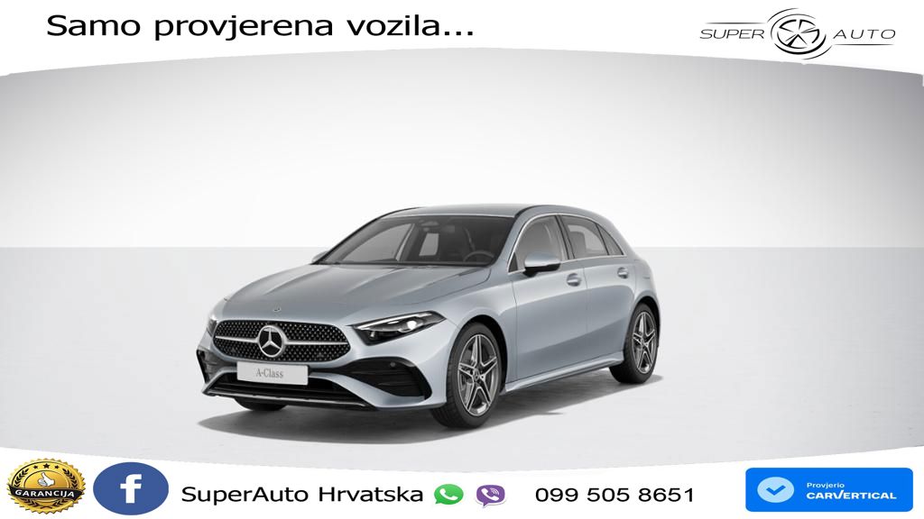 Mercedes-Benz A 180 7G-DCT AMG LED+GR SJED+ACC