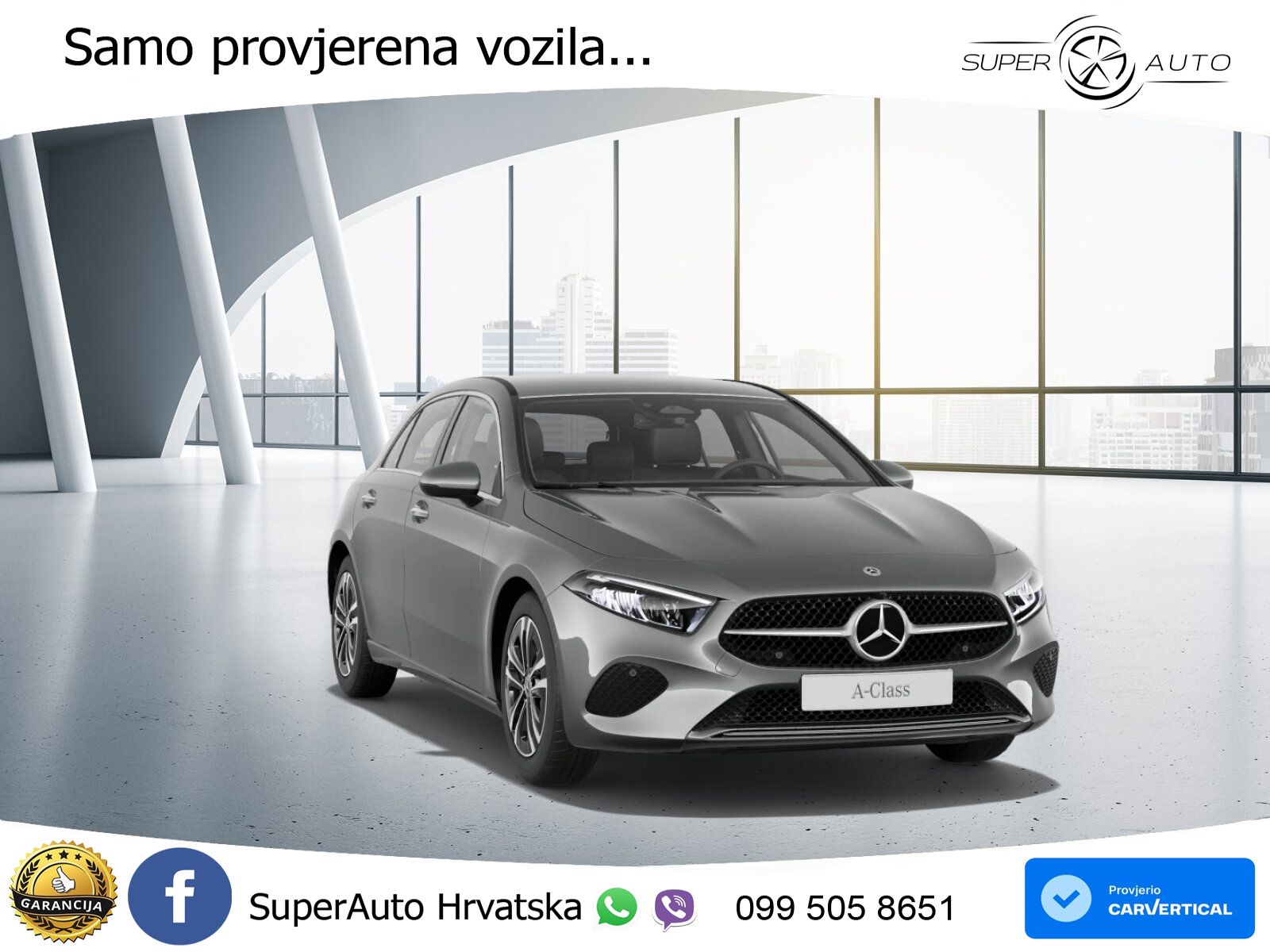 Mercedes-Benz A 200 7G-DCT LED+GR SJED+ACC