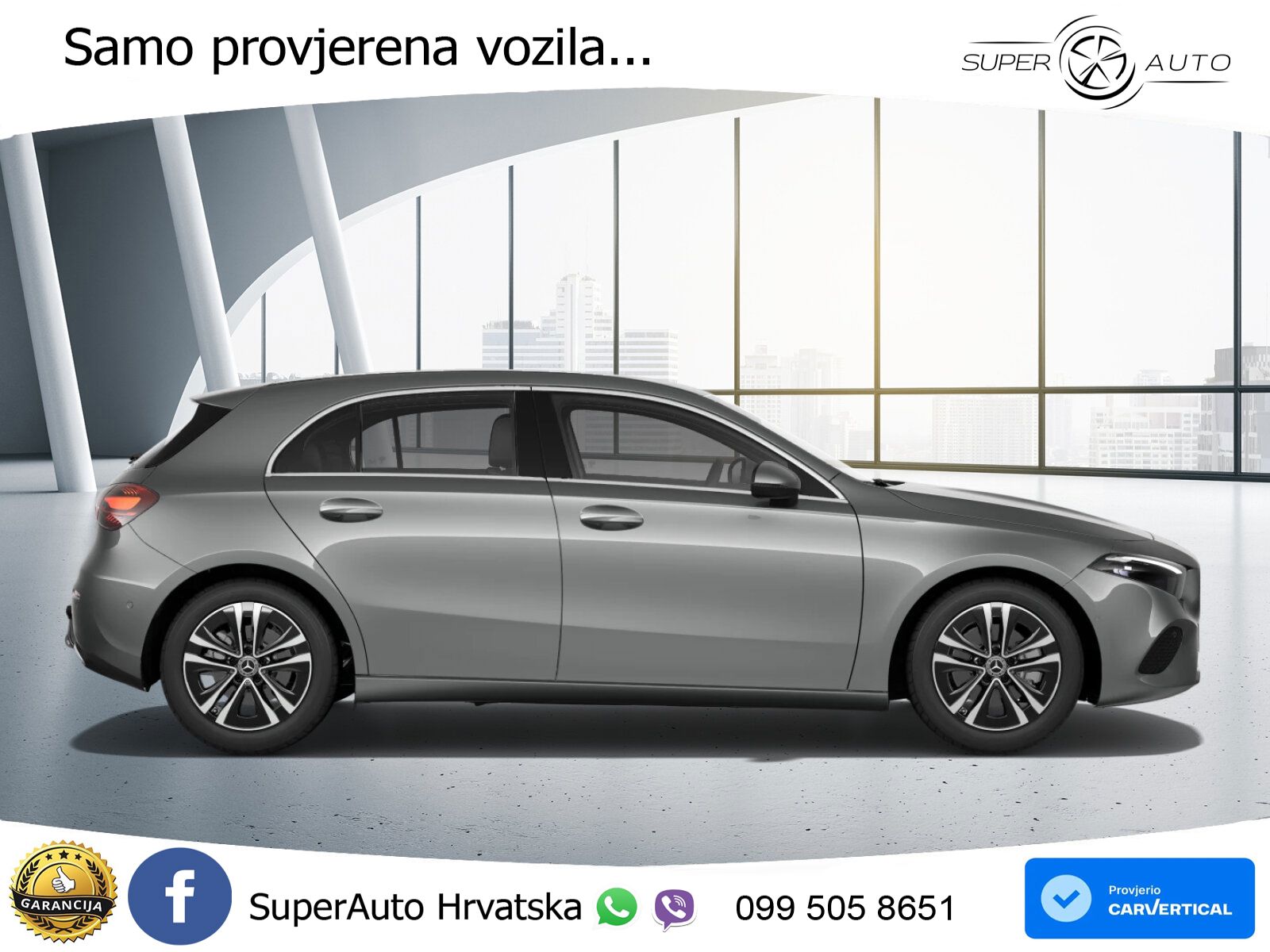 Mercedes-Benz A 200 7G-DCT LED+GR SJED+ACC