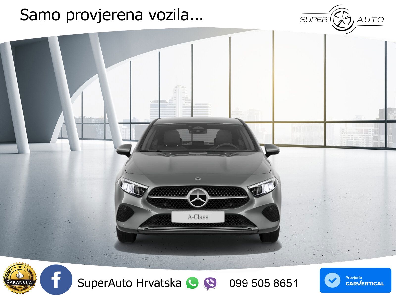 Mercedes-Benz A 200 7G-DCT LED+GR SJED+ACC