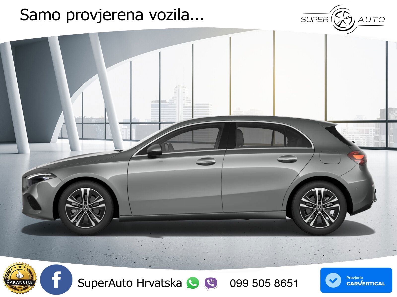 Mercedes-Benz A 200 7G-DCT LED+GR SJED+ACC