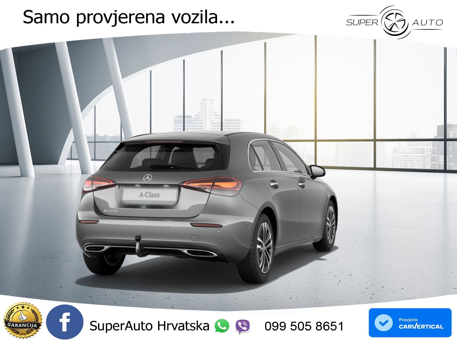 Mercedes-Benz A 200 7G-DCT LED+GR SJED+ACC