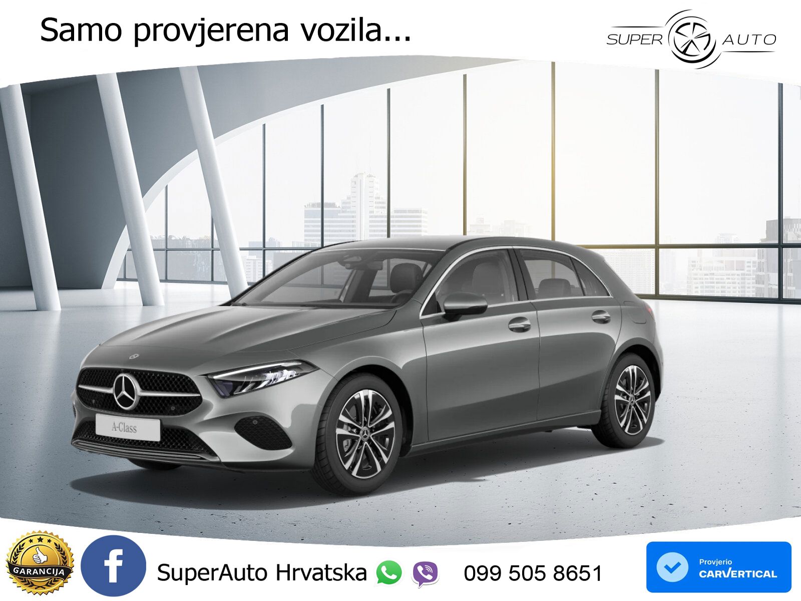 Mercedes-Benz A 200 7G-DCT LED+GR SJED+ACC