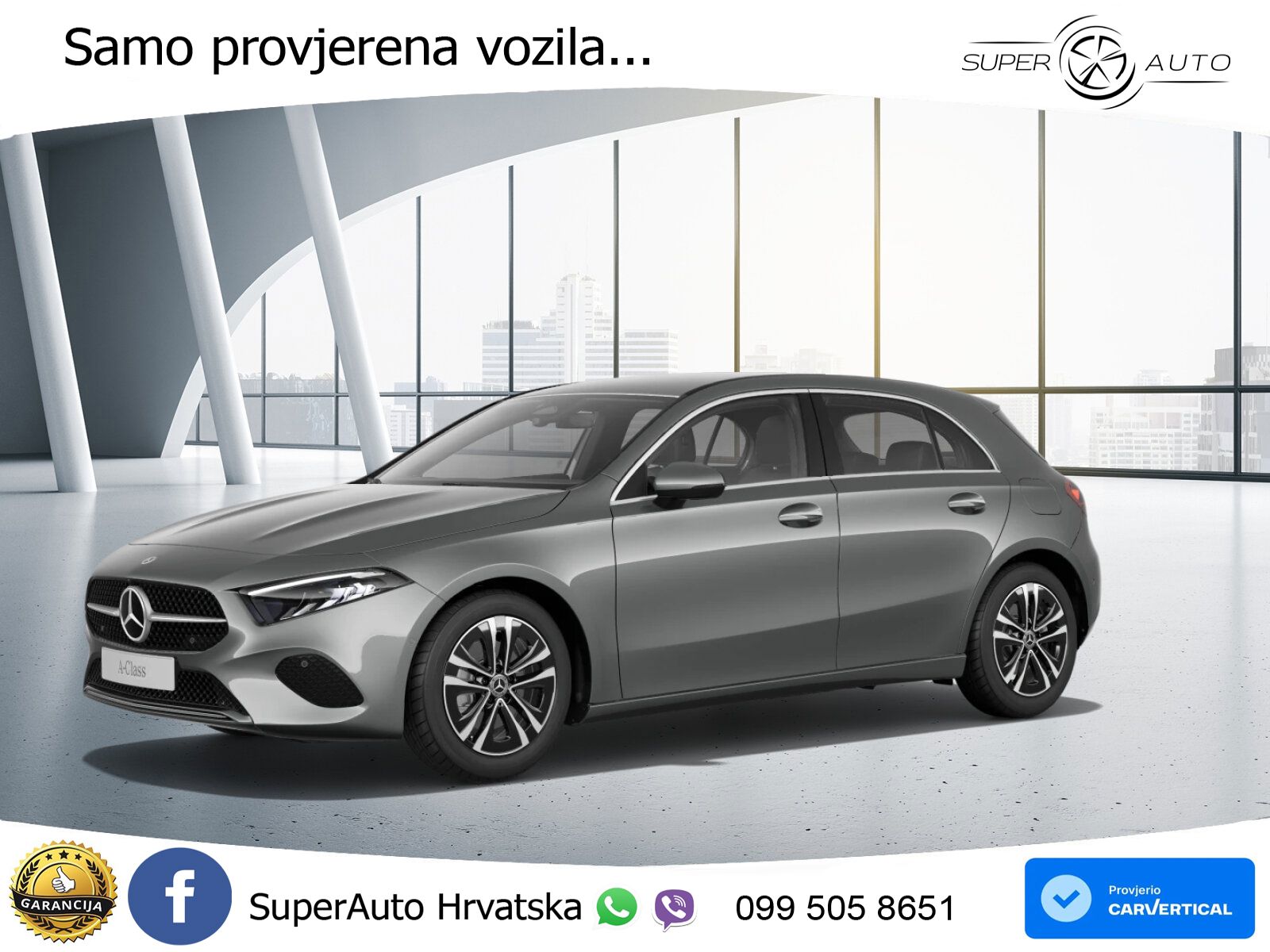 Mercedes-Benz A 200 7G-DCT LED+GR SJED+ACC