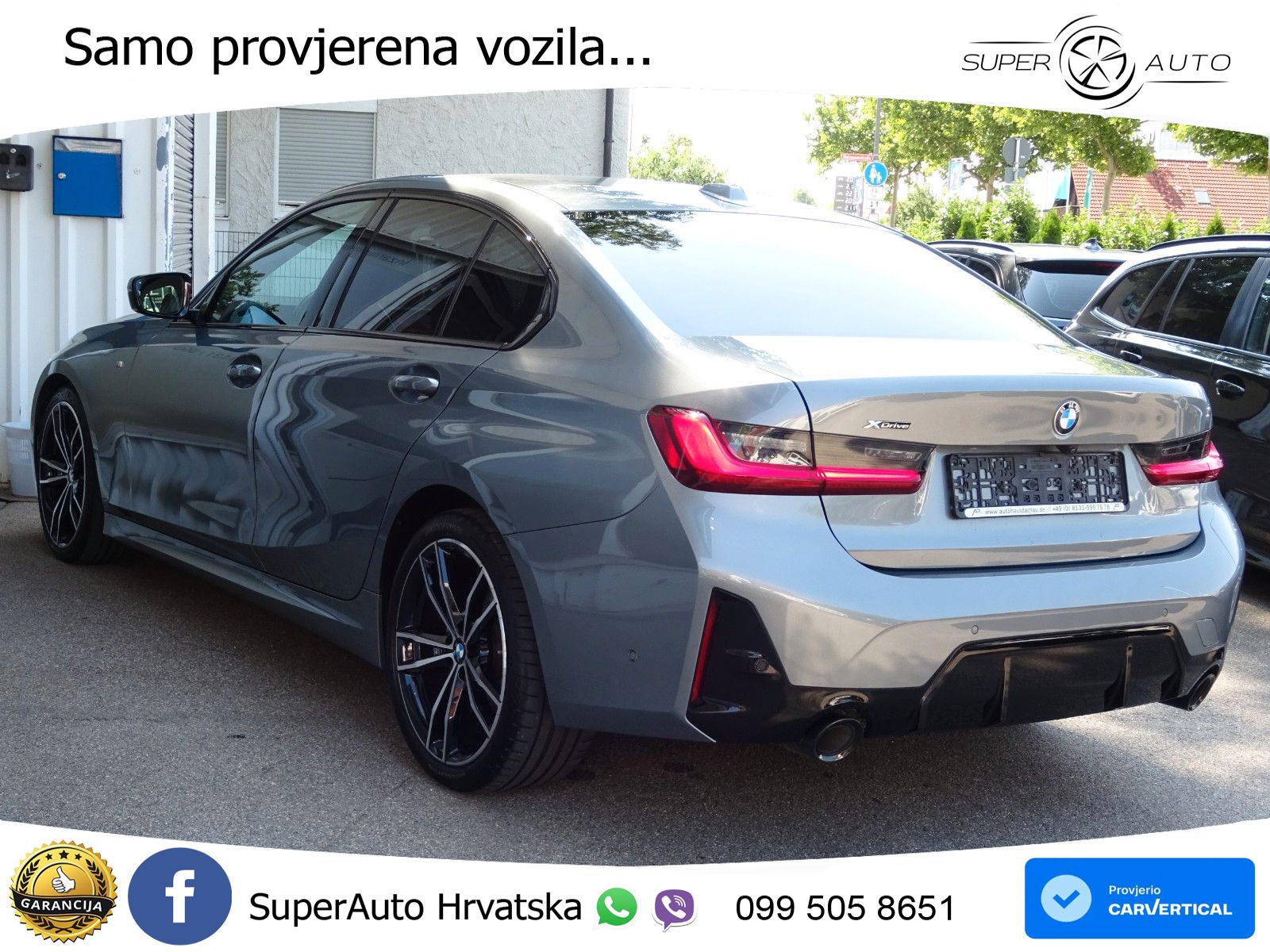 BMW 320d (190 KS) xDrive Steptronic M Sport LED+GR SJED+ACC