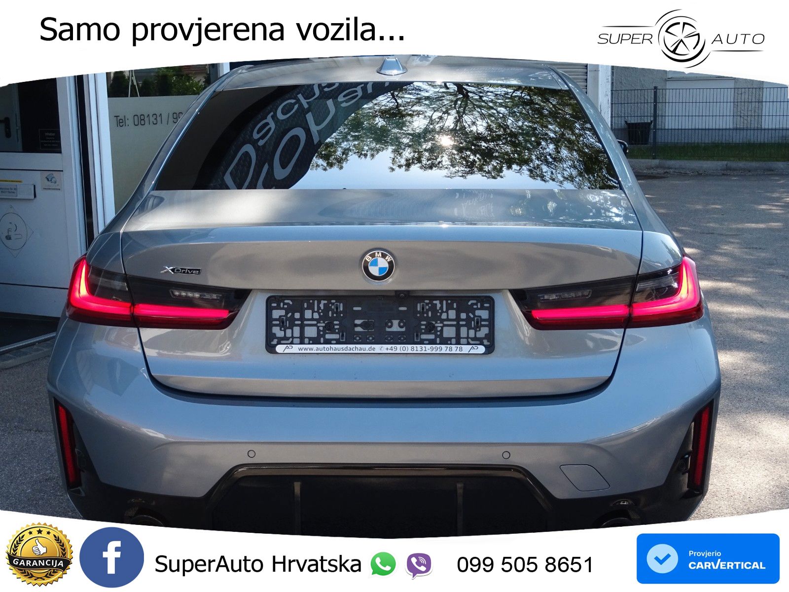BMW 320d (190 KS) xDrive Steptronic M Sport LED+GR SJED+ACC