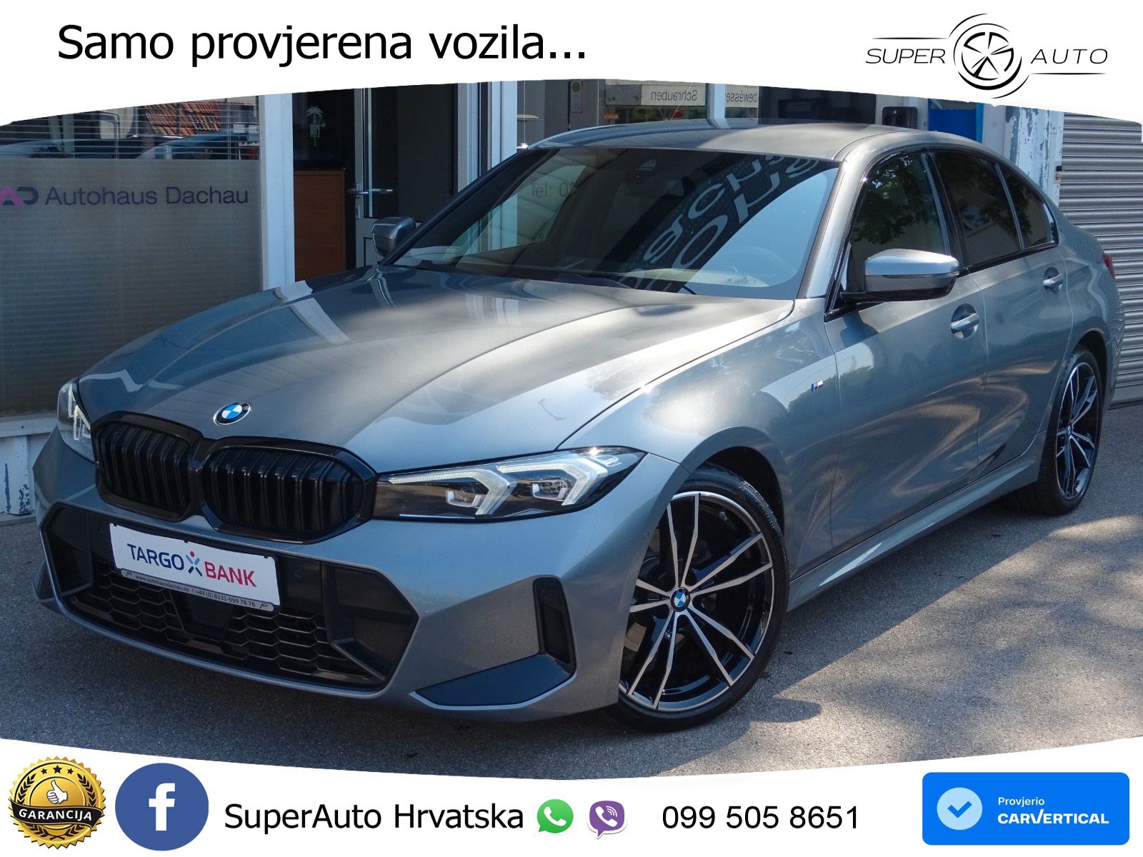 BMW 320d (190 KS) xDrive Steptronic M Sport LED+GR SJED+ACC