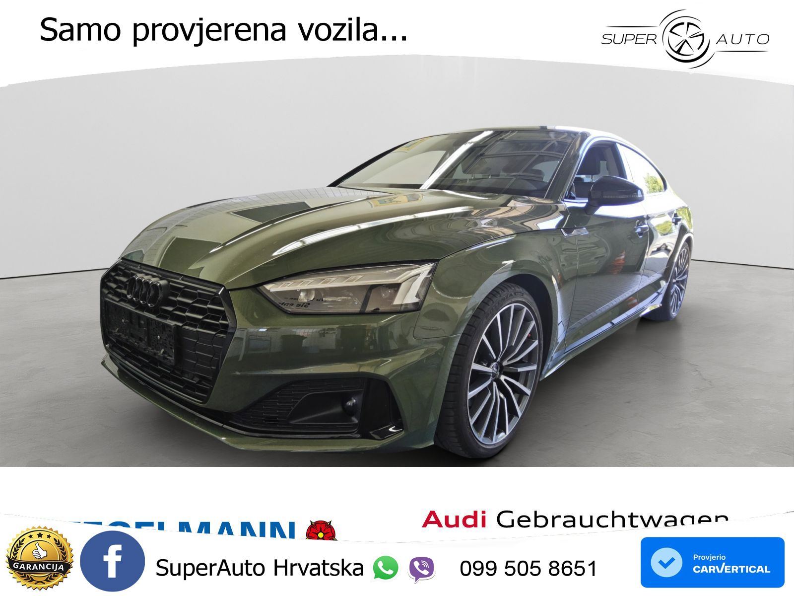Audi A5 Sportback 35 TFSI (150 KS) S tronic advanced