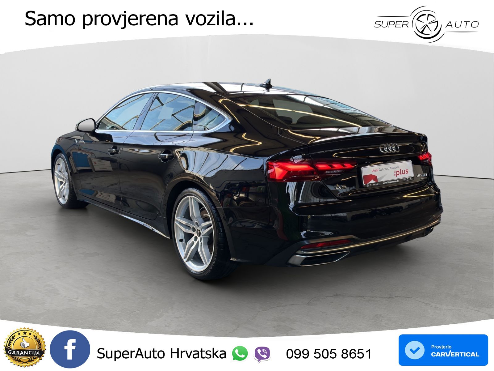 Audi A5 Sportback 40 TDI (204 KS) quattro S tronic advanced