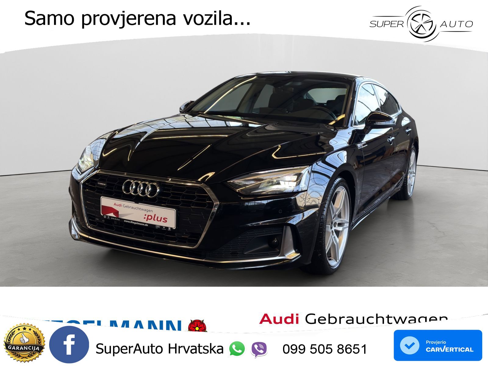 Audi A5 Sportback 40 TDI (204 KS) quattro S tronic advanced