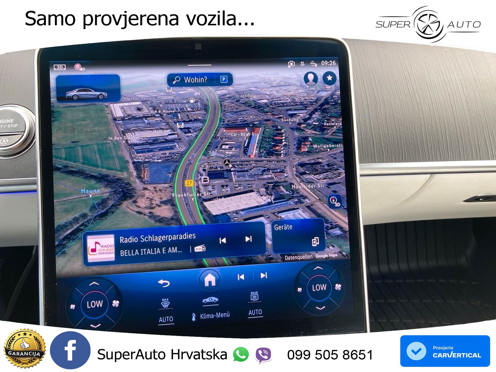 Mercedes S 500 (449 KS) EQ Boost 4MATIC 9G-TRONIC Manufaktur ACC+HEAD+4xGR SJED+360+PANO